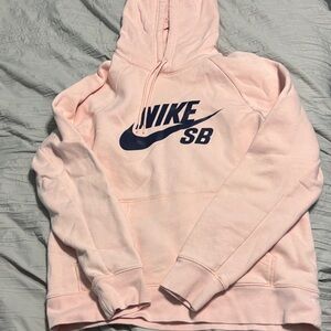 Light Pink Nike Softball Hoodie